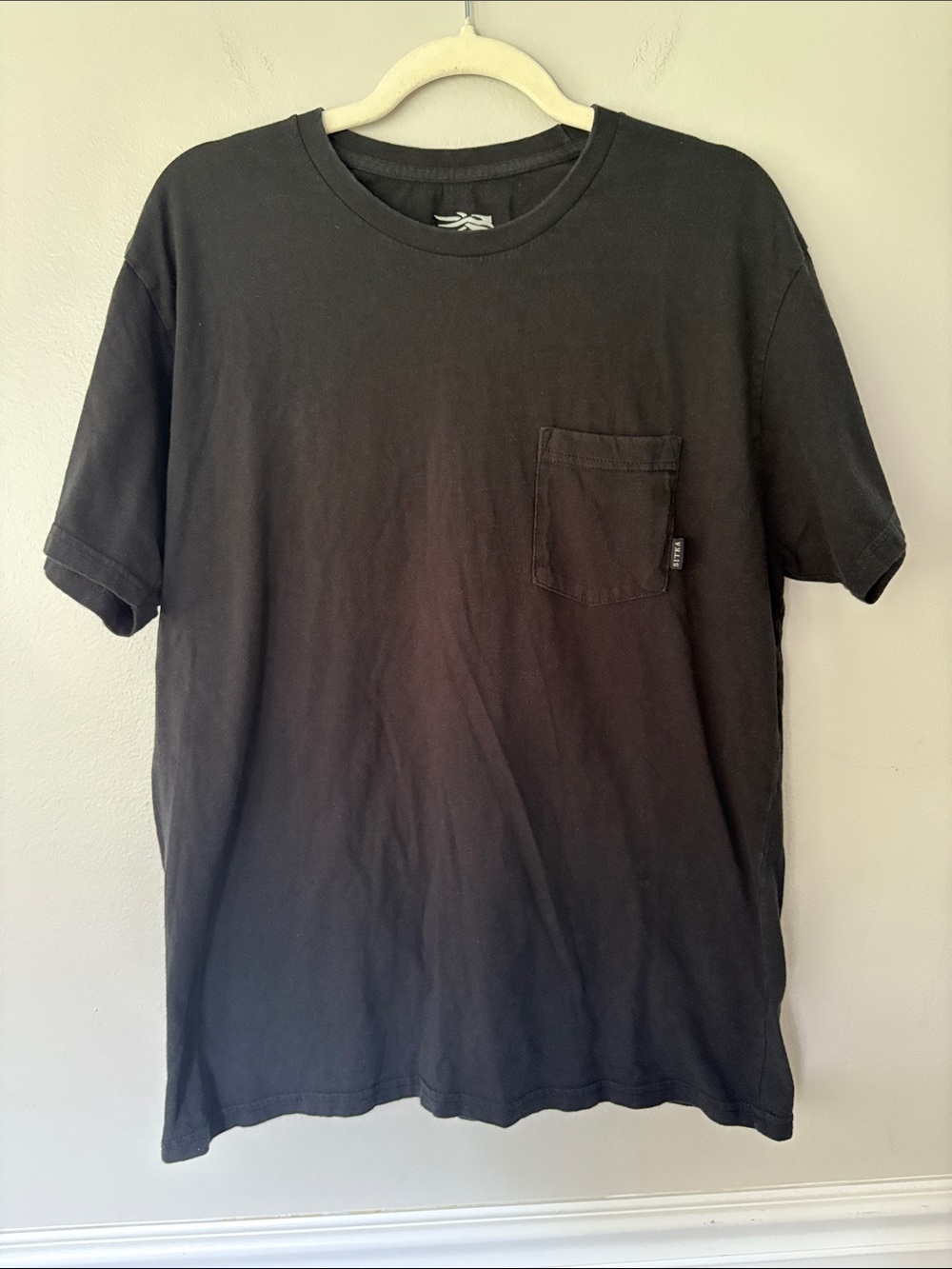 Sitka Men's Black Pocket T-Shirt 100% Organic Cotton